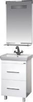Мебель для ванной Misty Елена 50 белая, с 2-мя ящиками