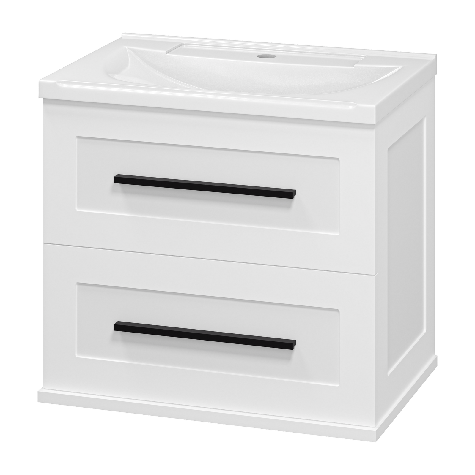 Тумба с раковиной Misty Модерн 60 подвесная