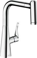 Смеситель для кухни Hansgrohe Metris M71 73800000 хром