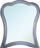 Зеркало Bellezza Грация Люкс 90 черное патина серебро