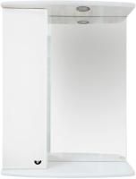 Зеркало Misty Астра 50 L с подсветкой, белый