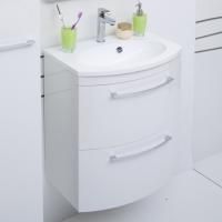 Тумба под раковину De Aqua Лонг 60 белая