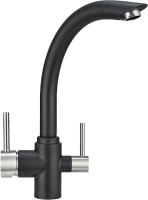 Смеситель для кухни Granula GR-2304 черный