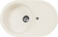 Мойка кухонная AquaGranitEx M-18s белая