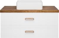 Тумба с раковиной Brevita Krona 100