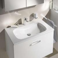 Тумба с раковиной Keuco Royal Universe белый глянец 65 см