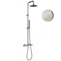 Душевая стойка Webert Elio EL980507345METAL с термостатом, никель