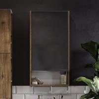 Зеркало-шкаф Aquaton Сканди 45 дуб рустикальный