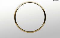 Кнопка смыва Geberit Sigma 10 115.758.KK.5 белый / золото