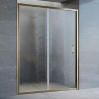 Душевая дверь в нишу Vegas Glass ZP 150 05 02 профиль бронза, стекло шиншилла