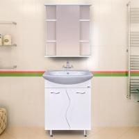 Мебель для ванной Misty Лагуна 65 с бельевой корзиной