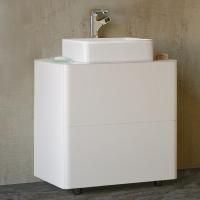 Тумба с раковиной Raval Pure 75