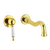 Смеситель для раковины Migliore Oxford ML.OXF-6345 Bi Do настенный с внутренней частью