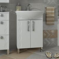 Тумба под раковину Triton Кристи 50 белая