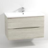 Тумба с раковиной Vod-Ok Adel 90 подвесная, ореховый дубослив