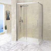 Душевой уголок RGW Leipzig LE-41 120x80x195 профиль хром, стекло прозрачное