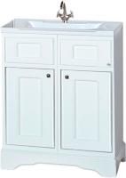 Тумба под раковину Misty Герда 70 белая эмаль