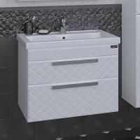 Тумба с раковиной СанТа Калипсо Люкс 80 подвесная 1 ящик