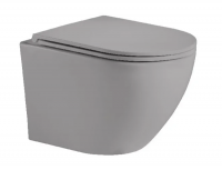 Подвесной унитаз WeltWasser SK Merzbach 004 MT-GR серый матовый