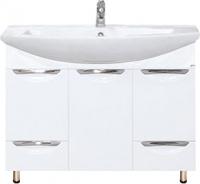 Тумба с раковиной Misty Лаванда 105 с ящиками