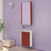 Мебель для ванной Misty Мини 40 подвесная, красная