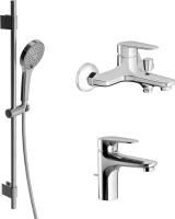 Душевой комплект Villeroy & Boch Embrace TVS1086000261 + O.novo Start TVT1055011106 + O.novo Start TVW10510111061