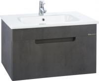 Тумба с раковиной Bellezza Сириус 80 серая