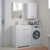 Мебель для ванной Corozo Леон 130 под стиральную машину