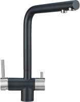 Смеситель для кухни Granula GR-2305 шварц