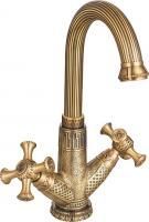 Смеситель для раковины Zorg Antic A 6009U-BR