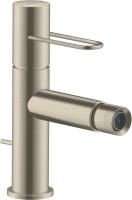 Смеситель для биде Axor Uno 38211820 шлифованный никель