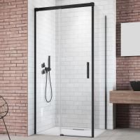 Душевой уголок Radaway Idea Black KDJ 100x70 L
