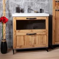 Тумба под раковину Бриклаер Лофт 80