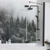 Шторка на ванну Radaway Essenza New Black PND II 110 R