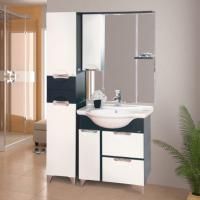 Мебель для ванной Misty Франко 75 венге, белая