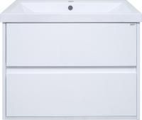 Тумба с раковиной Misty Алиса 58 подвесная, белая