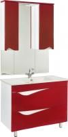 Мебель для ванной Bellezza Эйфория 100 красная