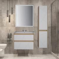 Мебель для ванной ASB-Mebel Диана 60 белый, дуб янтарный