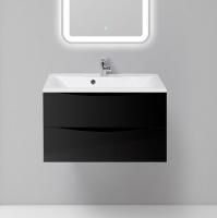 Тумба для комплекта BelBagno Marino 80 nero lucido