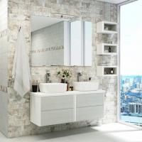 Мебель для ванной Aquaton Брук 120 (60+60) дуб латте