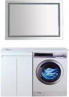 Мебель для ванной Misty Фостер 70 напольная, прямая, под стиральную машину