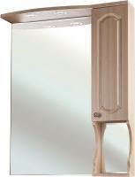 Зеркало-шкаф Bellezza Камелия 75 R светлый лен