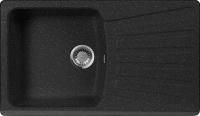 Мойка кухонная AquaGranitEx M-12 черная