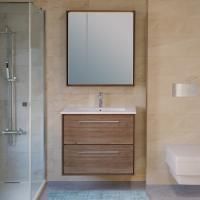 Мебель для ванной Raval Frame 75 дуб трюфель, подвесная