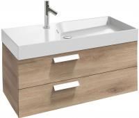 Тумба с раковиной Jacob Delafon Rythmik 100 2 ящика арлингтонский дуб