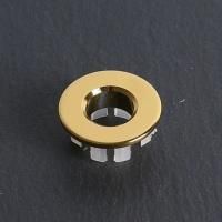 Кольцо перелива CeramaLux D112 для раковины, золото
