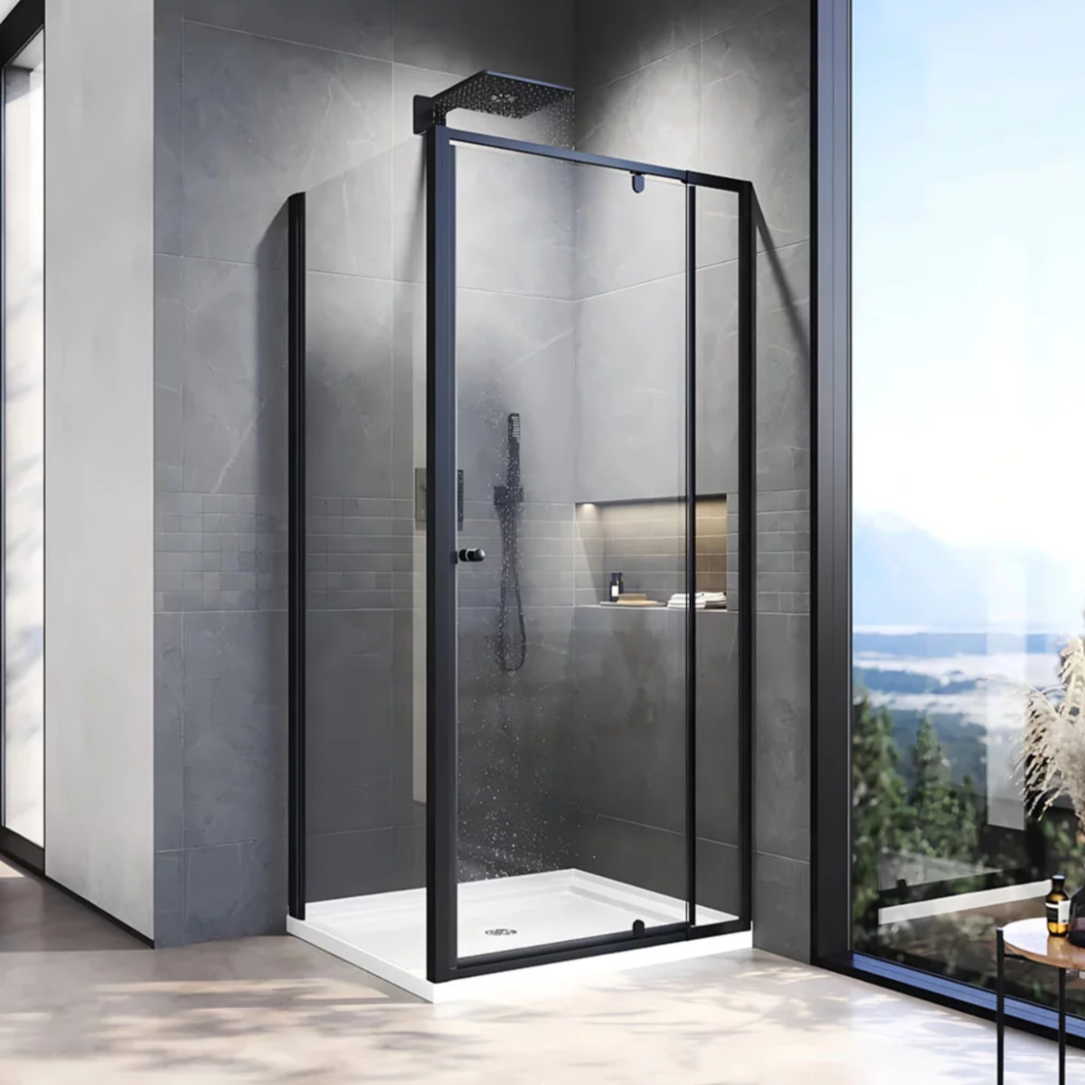 Душевой уголок Veconi Rovigo RV-026B 100x70