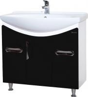 Тумба под раковину Bellezza Лагуна 85 черная