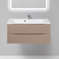 Тумба с раковиной BelBagno Marino 100 capucino lucido