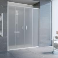 Душевая дверь в нишу Vegas Glass Z2P 210 01 10 профиль белый, стекло сатин